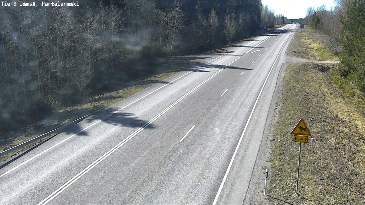 Kelikamerat Kuva Tie 9 Jämsä, Partalanmäki, Jämsä, Keski-Suomi