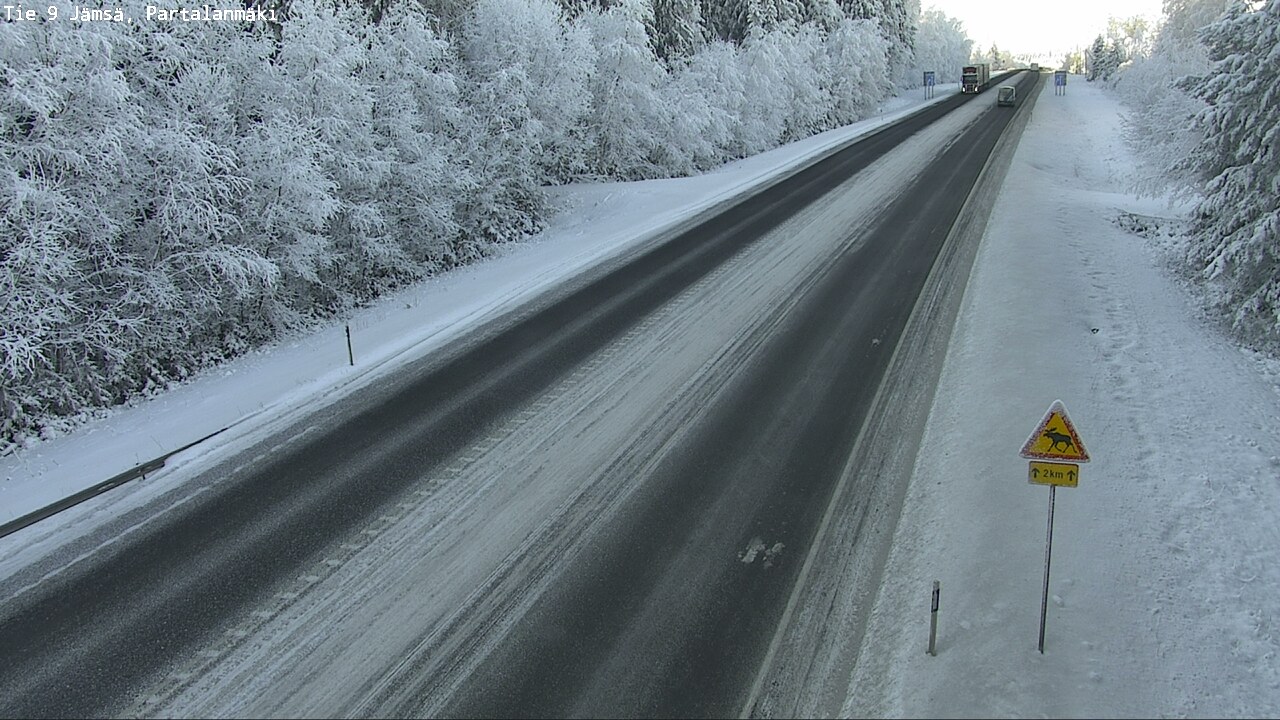 Weather Camera Image Road 9 Jämsä, Partalanmäki, Jämsä, Keski-Suomi