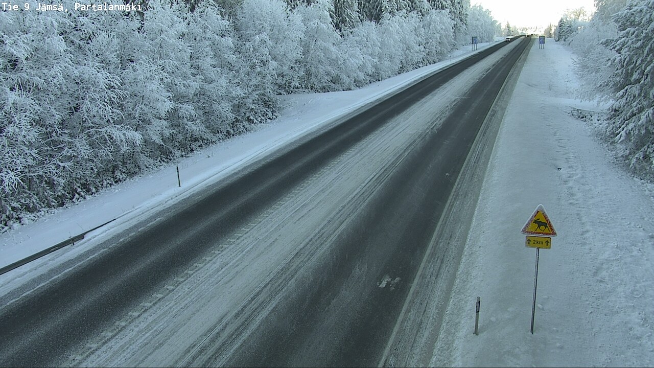 Weather Camera Image Road 9 Jämsä, Partalanmäki, Jämsä, Keski-Suomi