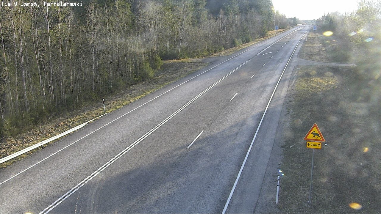 Kelikamerat Kuva Tie 9 Jämsä, Partalanmäki, Jämsä, Keski-Suomi