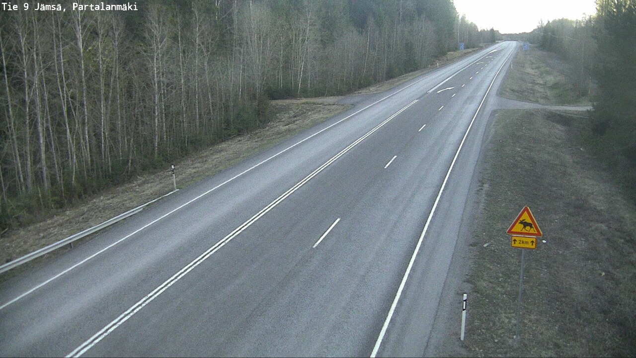 Kelikamerat Kuva Tie 9 Jämsä, Partalanmäki, Jämsä, Keski-Suomi