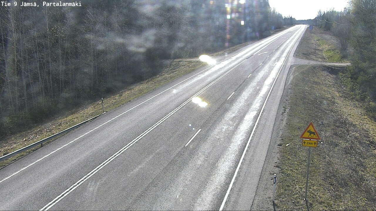 Kelikamerat Kuva Tie 9 Jämsä, Partalanmäki, Jämsä, Keski-Suomi