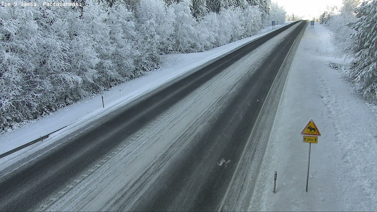 Weather Camera Image Road 9 Jämsä, Partalanmäki, Jämsä, Keski-Suomi