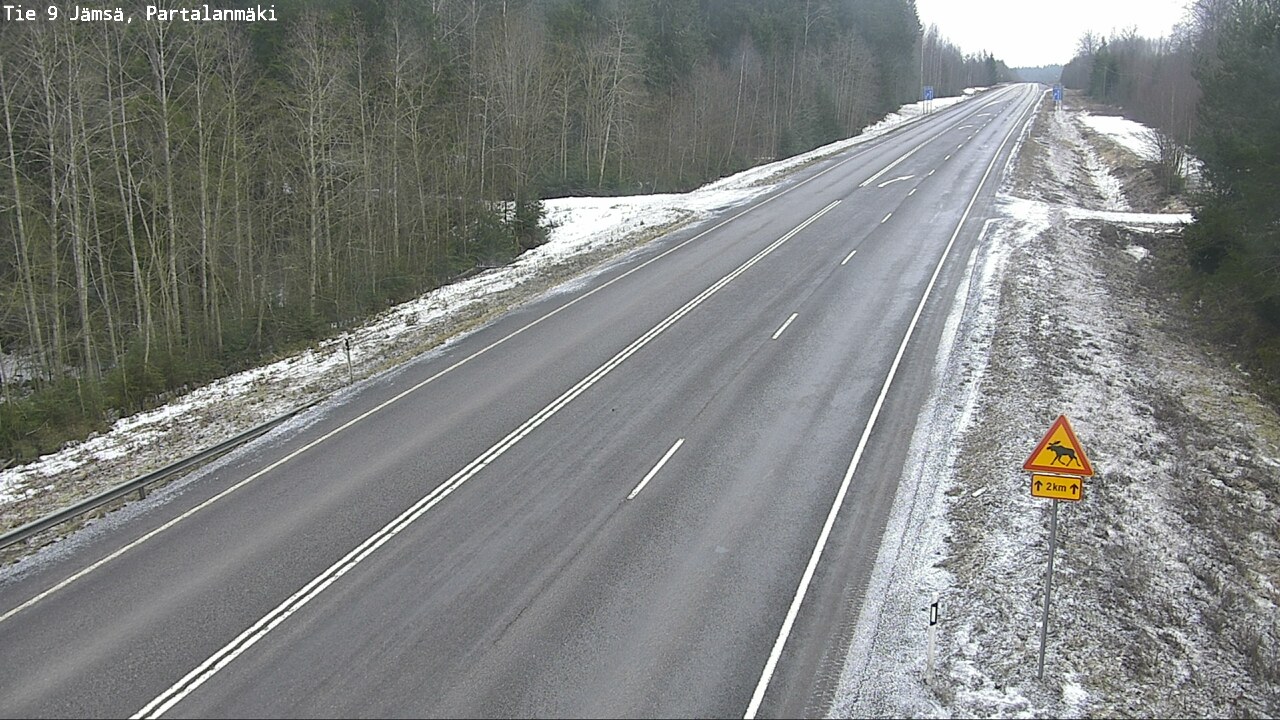 Kelikamerat Kuva Tie 9 Jämsä, Partalanmäki, Jämsä, Keski-Suomi