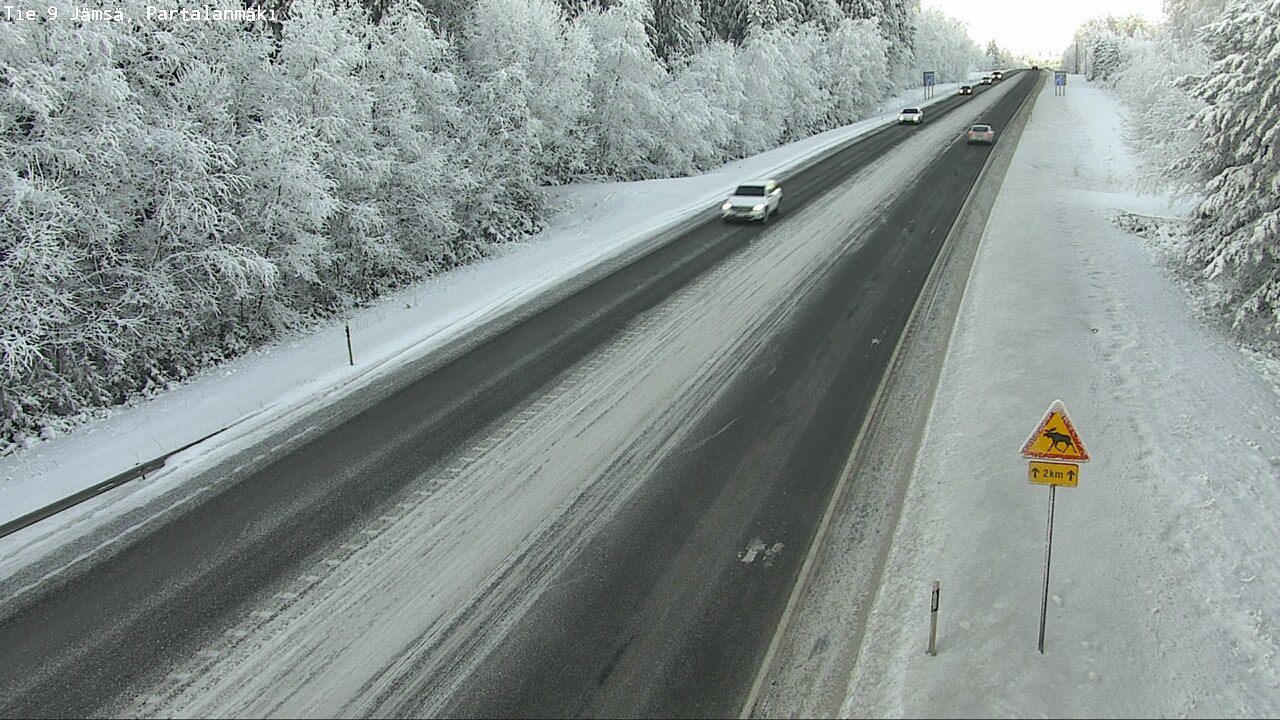 Weather Camera Image Road 9 Jämsä, Partalanmäki, Jämsä, Keski-Suomi