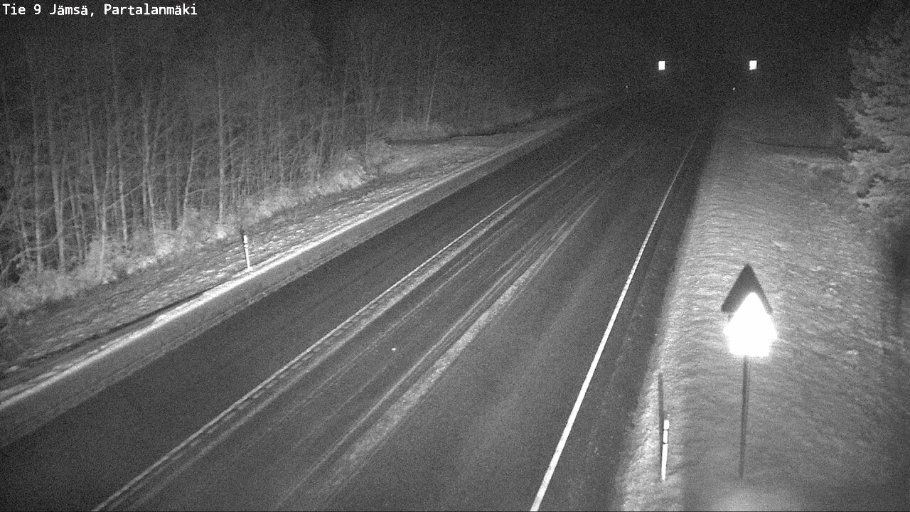 Weather Camera Image Väg 9 Jämsä, Partalanmäki, Jämsä, Keski-Suomi