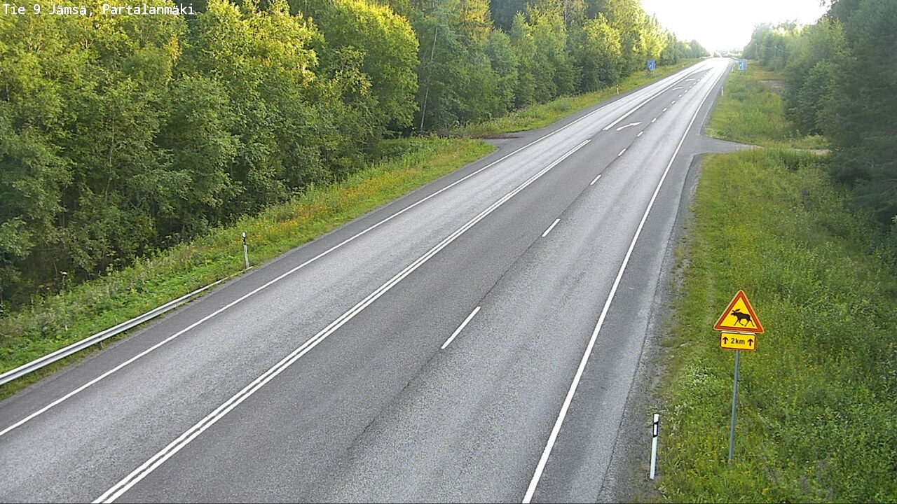 Kelikamerat Kuva Tie 9 Jämsä, Partalanmäki, Jämsä, Keski-Suomi