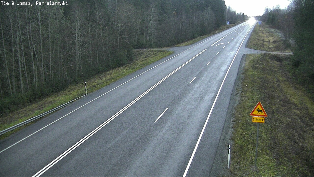 Kelikamerat Kuva Tie 9 Jämsä, Partalanmäki, Jämsä, Keski-Suomi