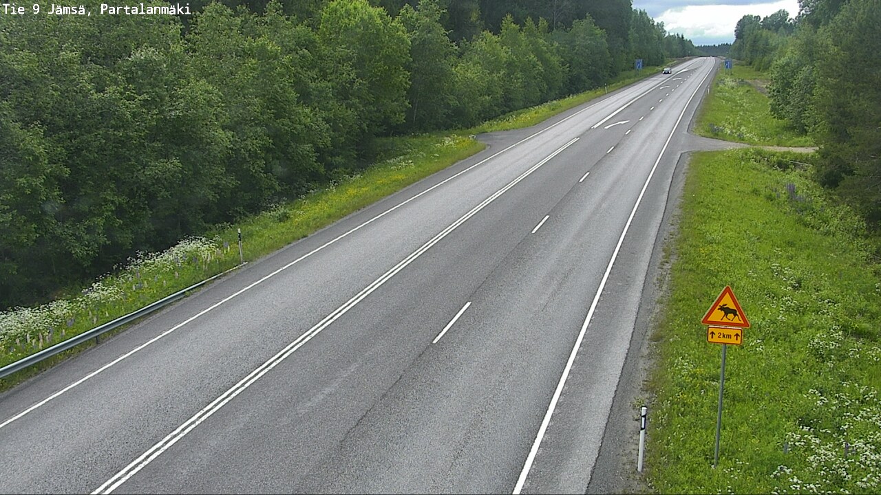 Kelikamerat Kuva Tie 9 Jämsä, Partalanmäki, Jämsä, Keski-Suomi