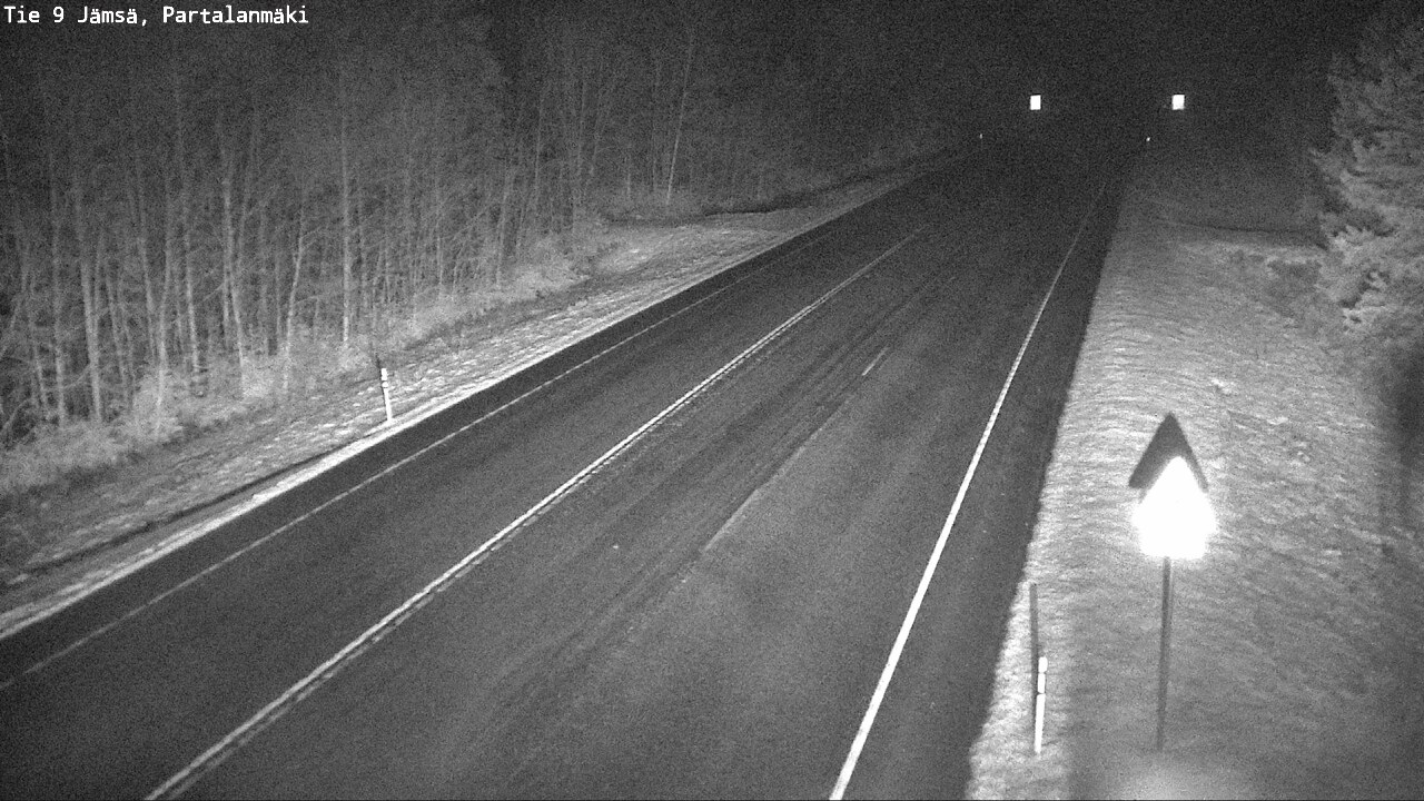Weather Camera Image Väg 9 Jämsä, Partalanmäki, Jämsä, Keski-Suomi