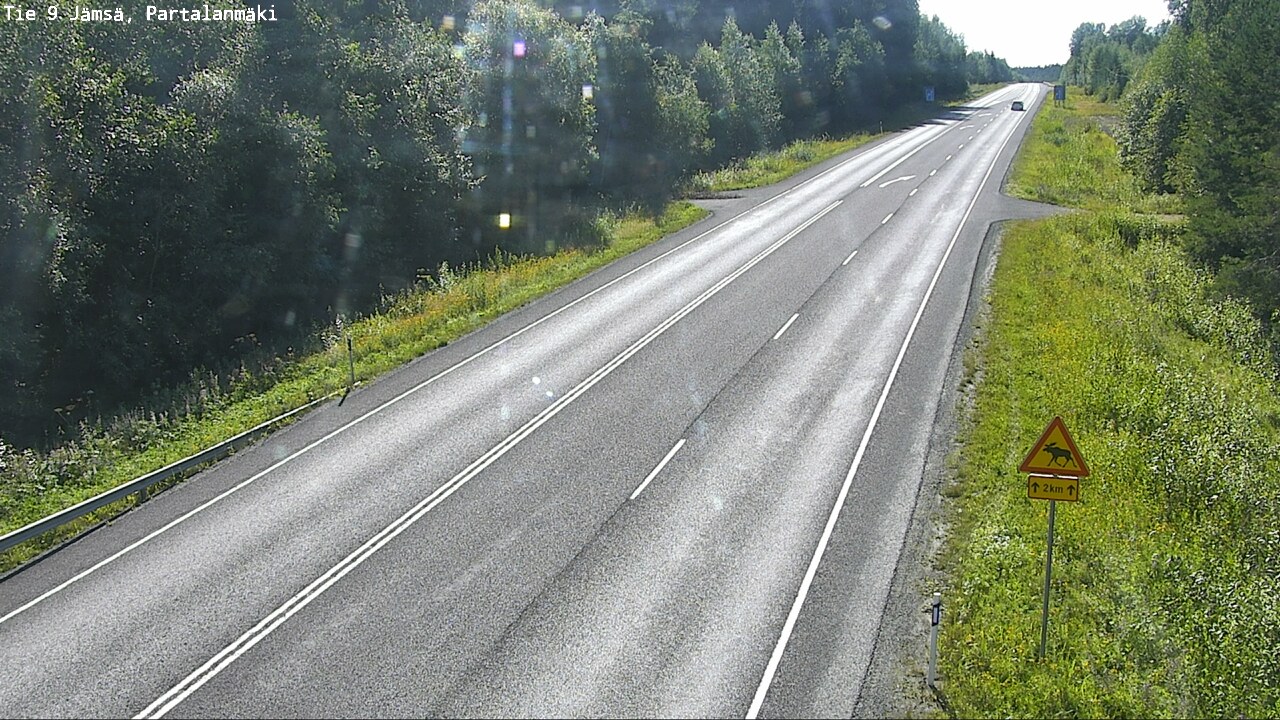 Kelikamerat Kuva Tie 9 Jämsä, Partalanmäki, Jämsä, Keski-Suomi