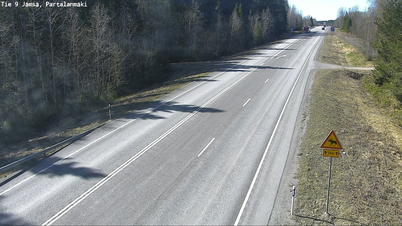 Kelikamerat Kuva Tie 9 Jämsä, Partalanmäki, Jämsä, Keski-Suomi
