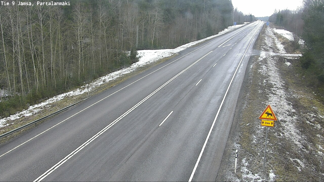 Kelikamerat Kuva Tie 9 Jämsä, Partalanmäki, Jämsä, Keski-Suomi
