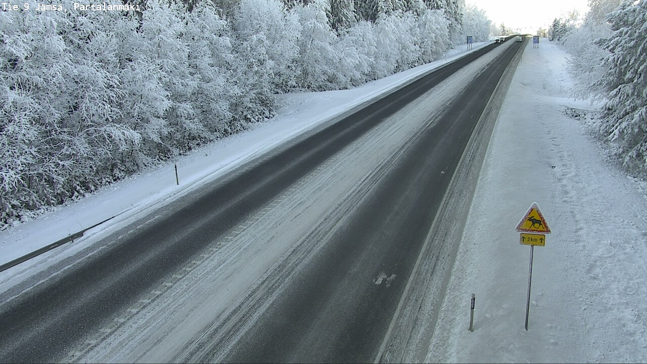 Weather Camera Image Road 9 Jämsä, Partalanmäki, Jämsä, Keski-Suomi