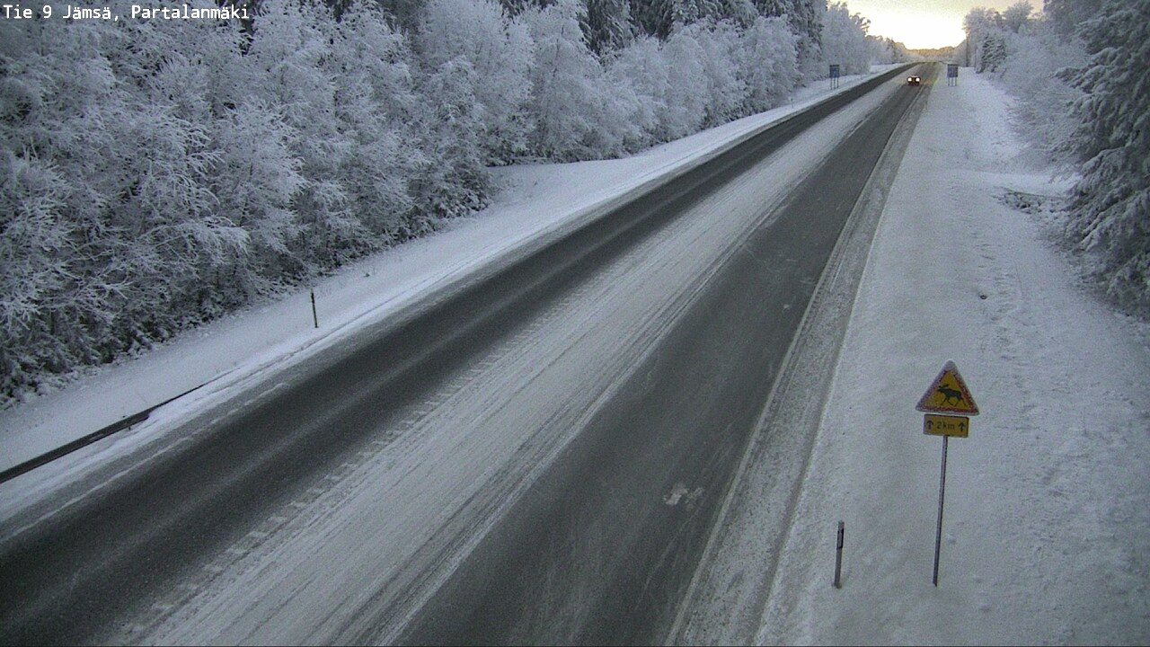 Kelikamerat Kuva Tie 9 Jämsä, Partalanmäki, Jämsä, Keski-Suomi