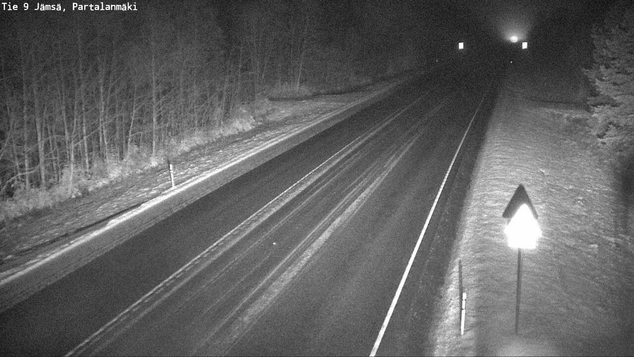 Weather Camera Image Väg 9 Jämsä, Partalanmäki, Jämsä, Keski-Suomi