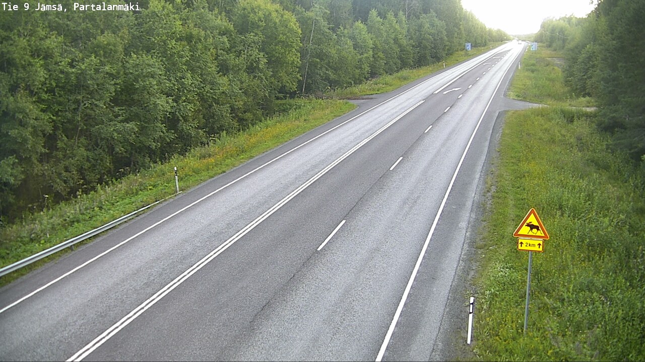 Kelikamerat Kuva Tie 9 Jämsä, Partalanmäki, Jämsä, Keski-Suomi