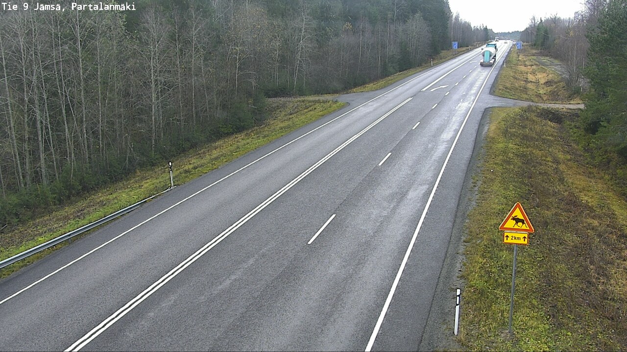 Kelikamerat Kuva Tie 9 Jämsä, Partalanmäki, Jämsä, Keski-Suomi