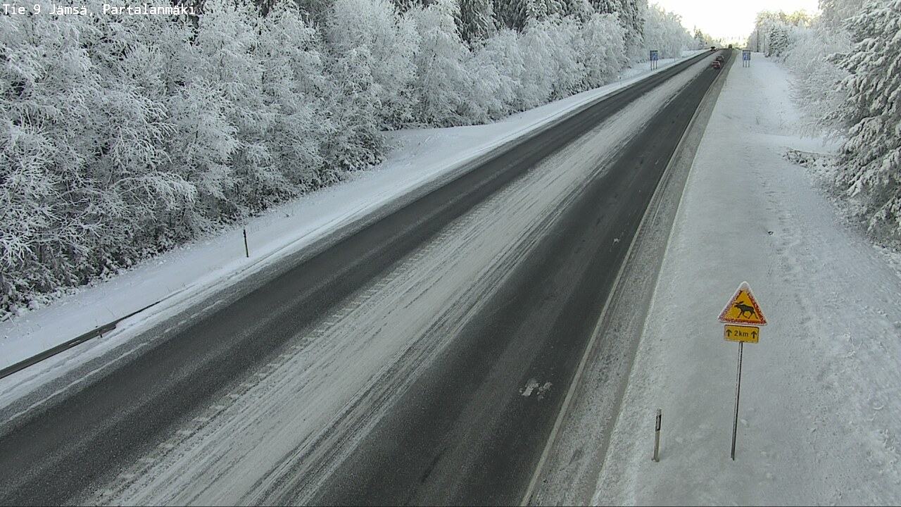 Weather Camera Image Road 9 Jämsä, Partalanmäki, Jämsä, Keski-Suomi