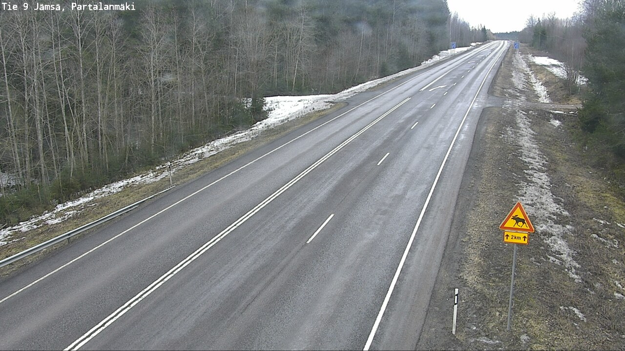Weather Camera Image Road 9 Jämsä, Partalanmäki, Jämsä, Keski-Suomi