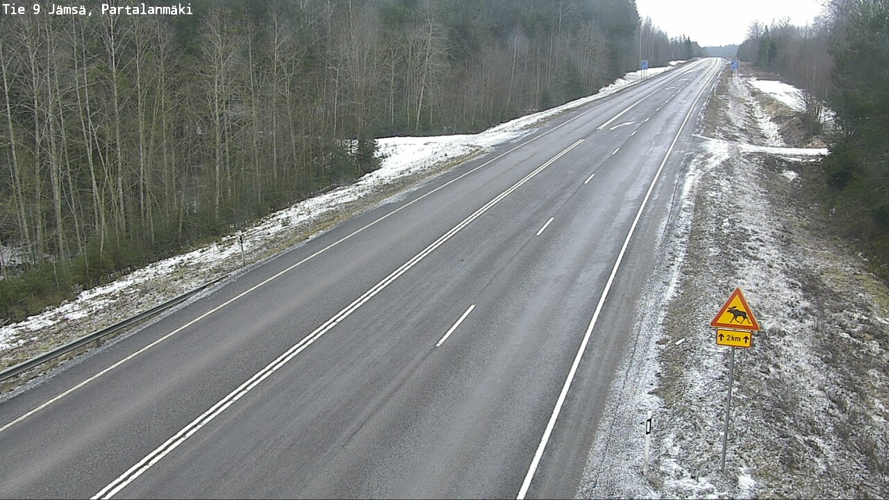 Kelikamerat Kuva Tie 9 Jämsä, Partalanmäki, Jämsä, Keski-Suomi