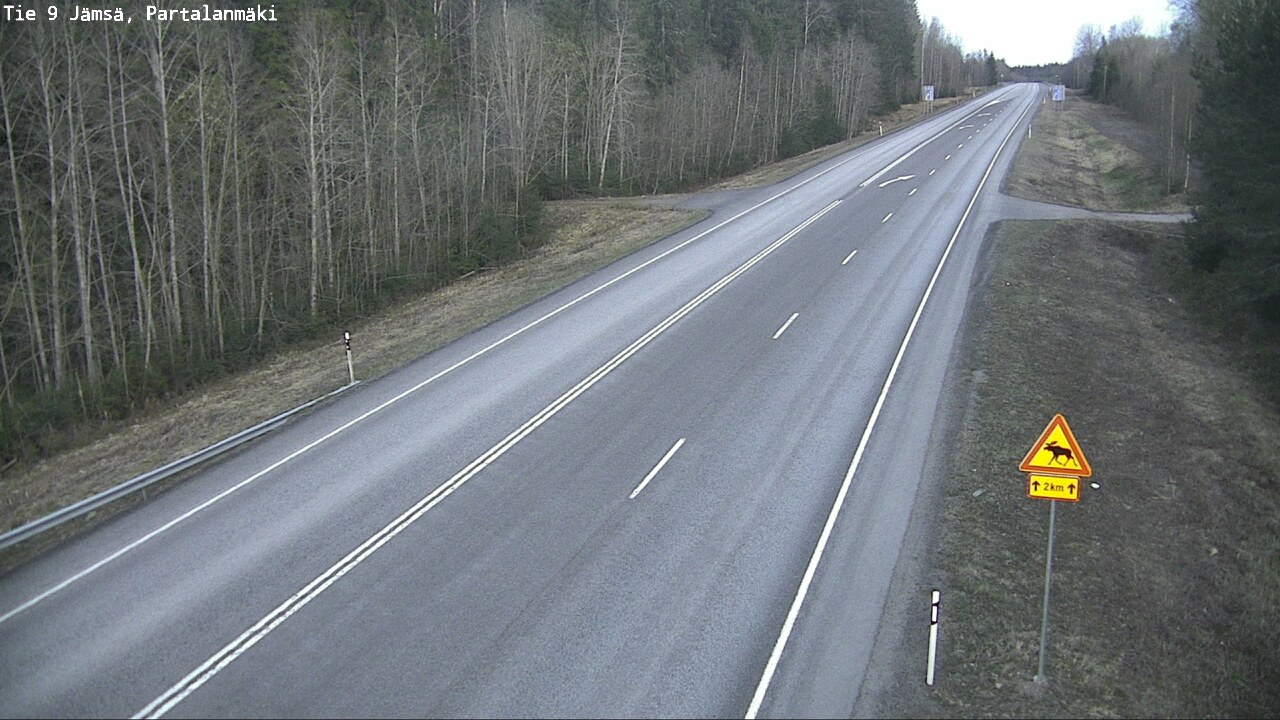 Kelikamerat Kuva Tie 9 Jämsä, Partalanmäki, Jämsä, Keski-Suomi