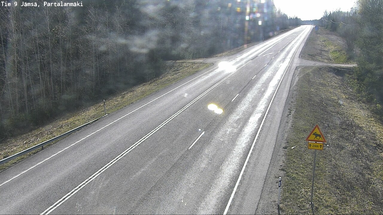 Kelikamerat Kuva Tie 9 Jämsä, Partalanmäki, Jämsä, Keski-Suomi