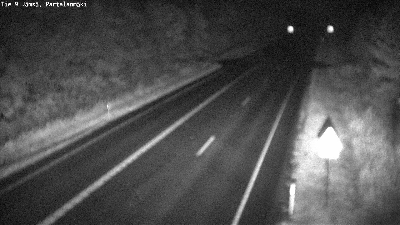 Weather Camera Image Väg 9 Jämsä, Partalanmäki, Jämsä, Keski-Suomi