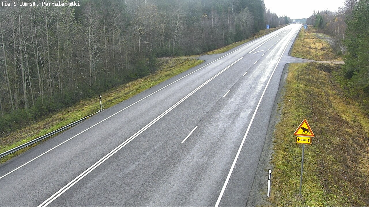 Kelikamerat Kuva Tie 9 Jämsä, Partalanmäki, Jämsä, Keski-Suomi