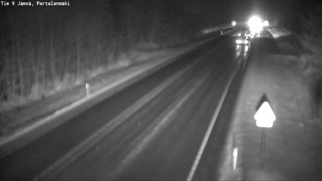 Weather Camera Image Väg 9 Jämsä, Partalanmäki, Jämsä, Keski-Suomi