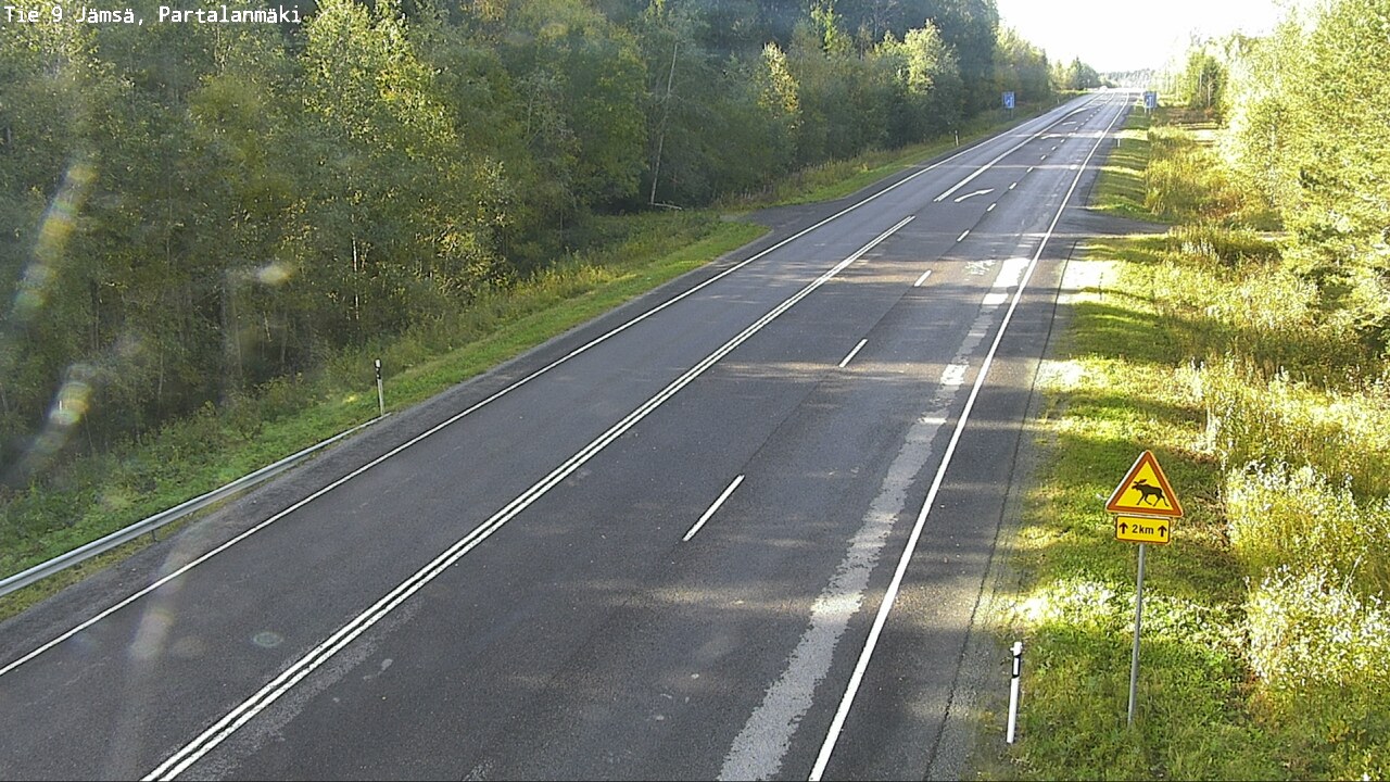 Kelikamerat Kuva Tie 9 Jämsä, Partalanmäki, Jämsä, Keski-Suomi