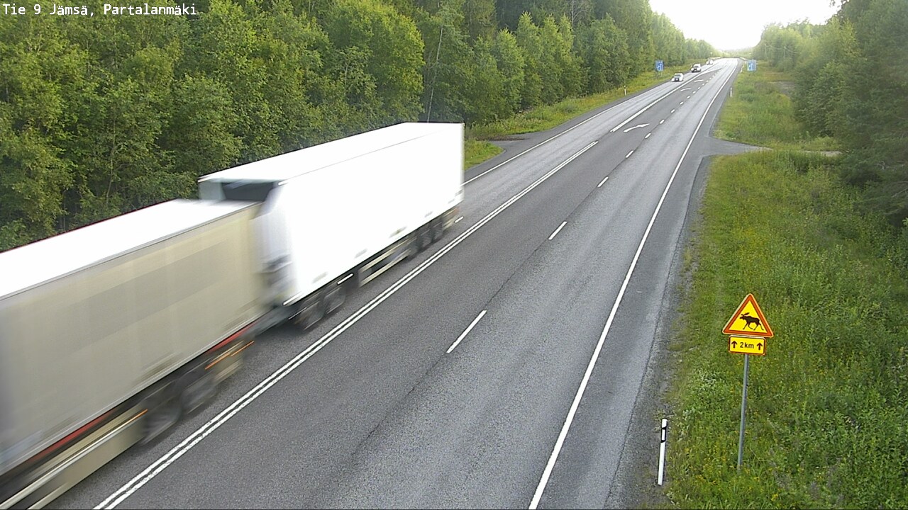 Kelikamerat Kuva Tie 9 Jämsä, Partalanmäki, Jämsä, Keski-Suomi