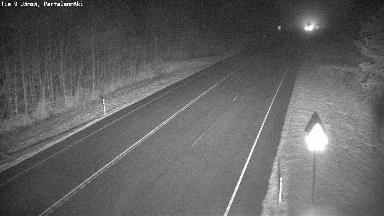 Weather Camera Image Väg 9 Jämsä, Partalanmäki, Jämsä, Keski-Suomi