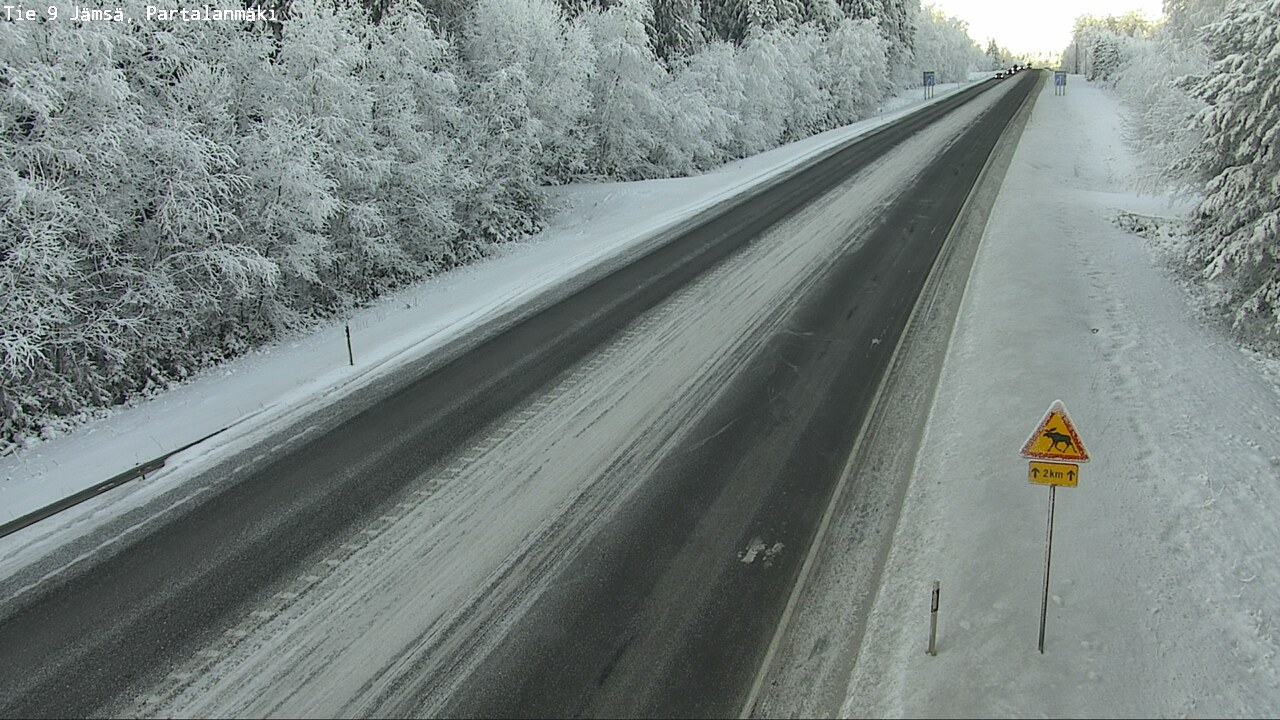 Weather Camera Image Road 9 Jämsä, Partalanmäki, Jämsä, Keski-Suomi