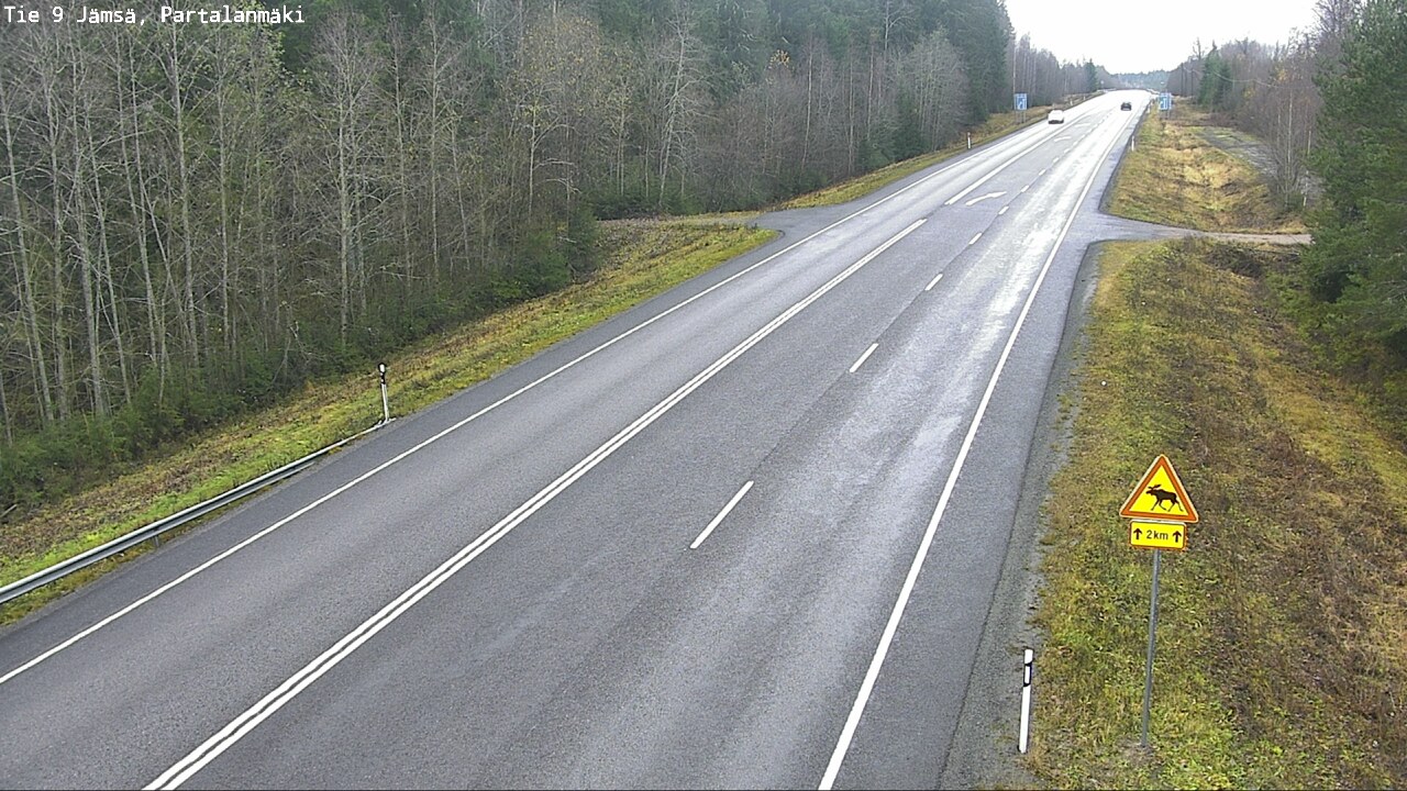 Kelikamerat Kuva Tie 9 Jämsä, Partalanmäki, Jämsä, Keski-Suomi