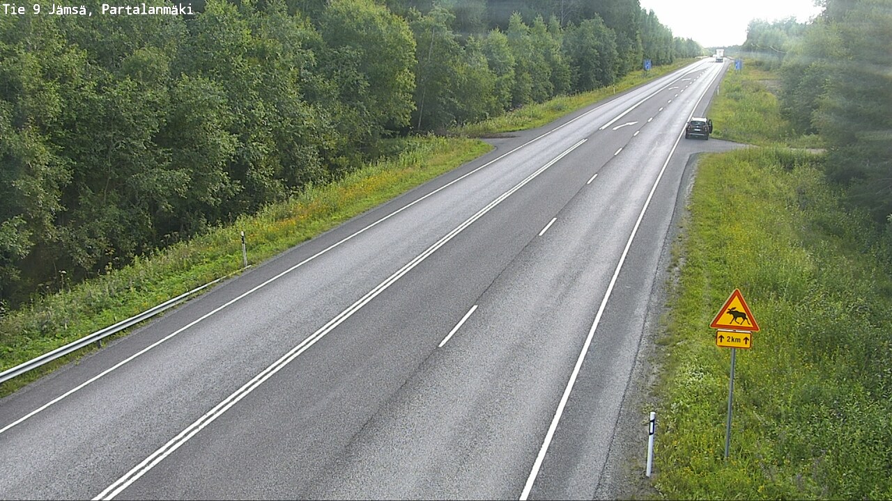 Kelikamerat Kuva Tie 9 Jämsä, Partalanmäki, Jämsä, Keski-Suomi