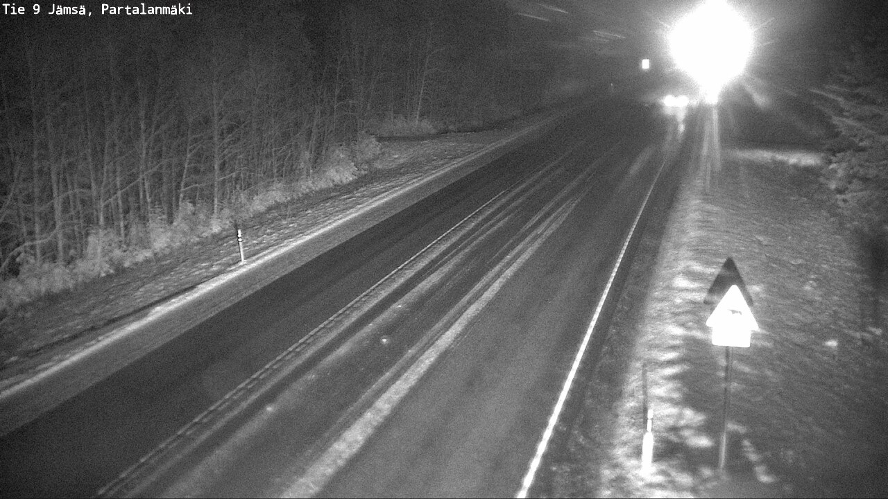 Weather Camera Image Väg 9 Jämsä, Partalanmäki, Jämsä, Keski-Suomi
