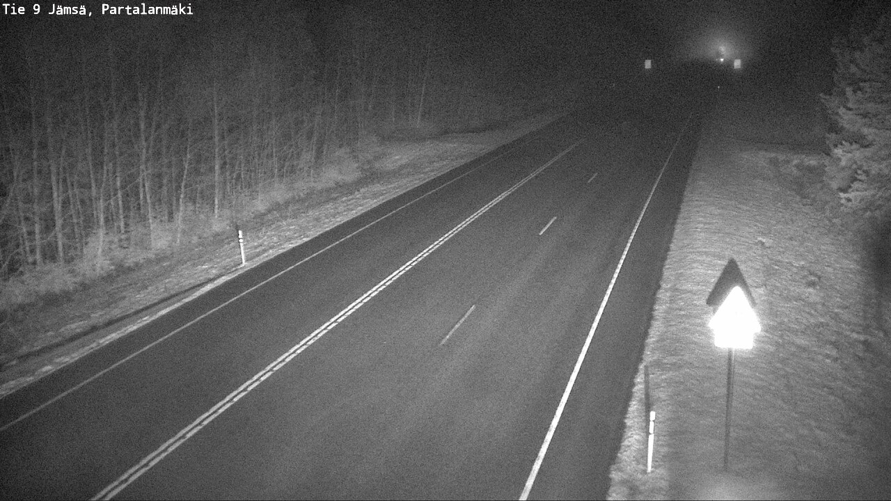 Weather Camera Image Väg 9 Jämsä, Partalanmäki, Jämsä, Keski-Suomi
