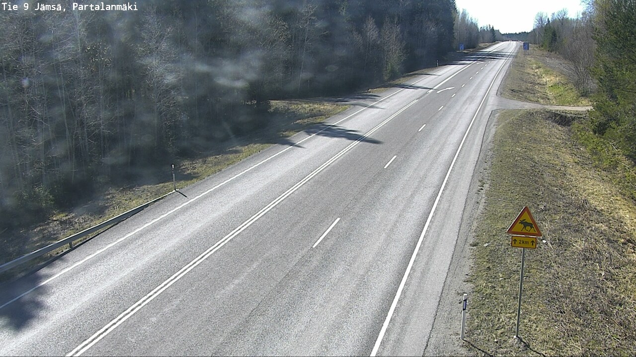 Kelikamerat Kuva Tie 9 Jämsä, Partalanmäki, Jämsä, Keski-Suomi