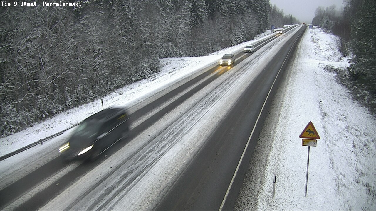 Kelikamerat Kuva Tie 9 Jämsä, Partalanmäki, Jämsä, Keski-Suomi