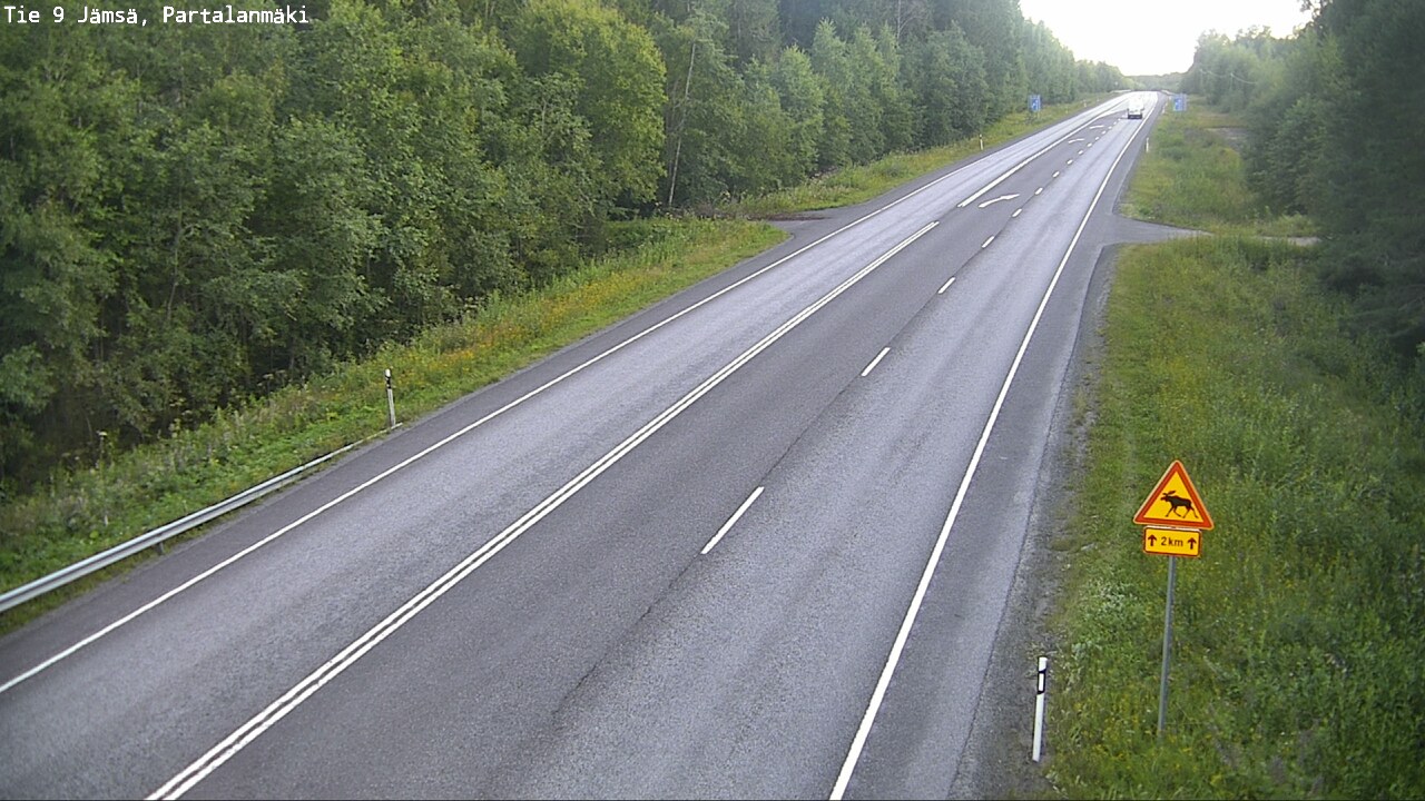 Kelikamerat Kuva Tie 9 Jämsä, Partalanmäki, Jämsä, Keski-Suomi