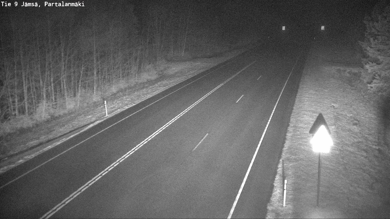 Weather Camera Image Väg 9 Jämsä, Partalanmäki, Jämsä, Keski-Suomi