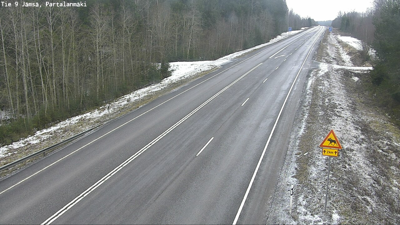 Kelikamerat Kuva Tie 9 Jämsä, Partalanmäki, Jämsä, Keski-Suomi