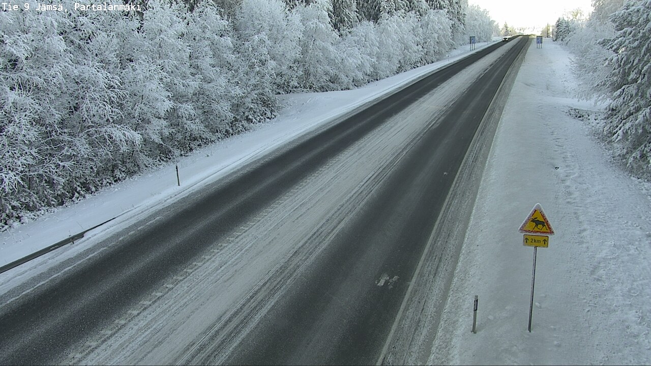 Weather Camera Image Road 9 Jämsä, Partalanmäki, Jämsä, Keski-Suomi