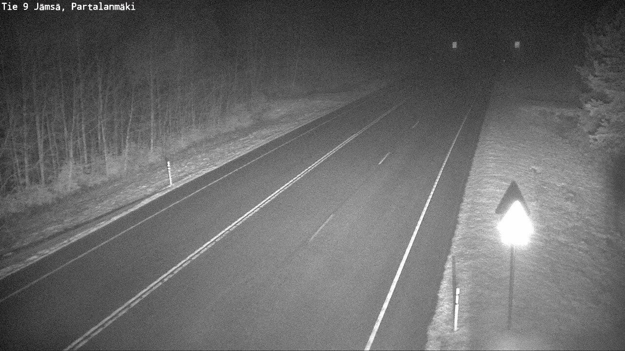 Weather Camera Image Väg 9 Jämsä, Partalanmäki, Jämsä, Keski-Suomi