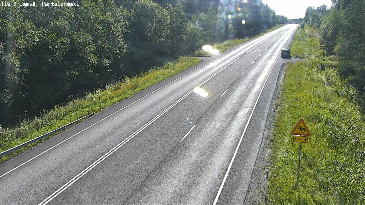 Kelikamerat Kuva Tie 9 Jämsä, Partalanmäki, Jämsä, Keski-Suomi