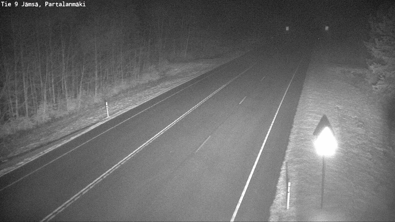 Weather Camera Image Väg 9 Jämsä, Partalanmäki, Jämsä, Keski-Suomi