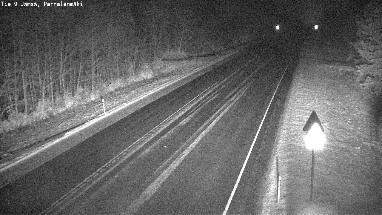 Weather Camera Image Väg 9 Jämsä, Partalanmäki, Jämsä, Keski-Suomi
