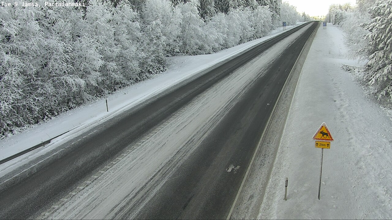 Weather Camera Image Road 9 Jämsä, Partalanmäki, Jämsä, Keski-Suomi