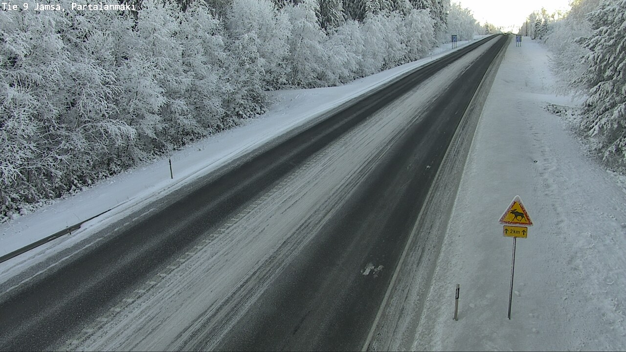 Weather Camera Image Road 9 Jämsä, Partalanmäki, Jämsä, Keski-Suomi